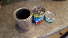 The components to making a DIY Bush Buddy