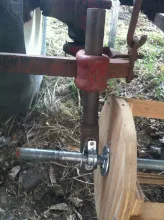 tractor-mounted marker
